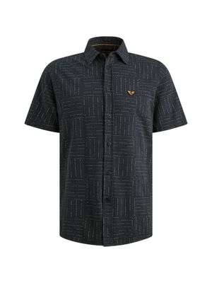 PME Legend Short Sleeve Shirt Print on pique