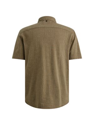 PME Legend Short Sleeve Shirt Print on pique