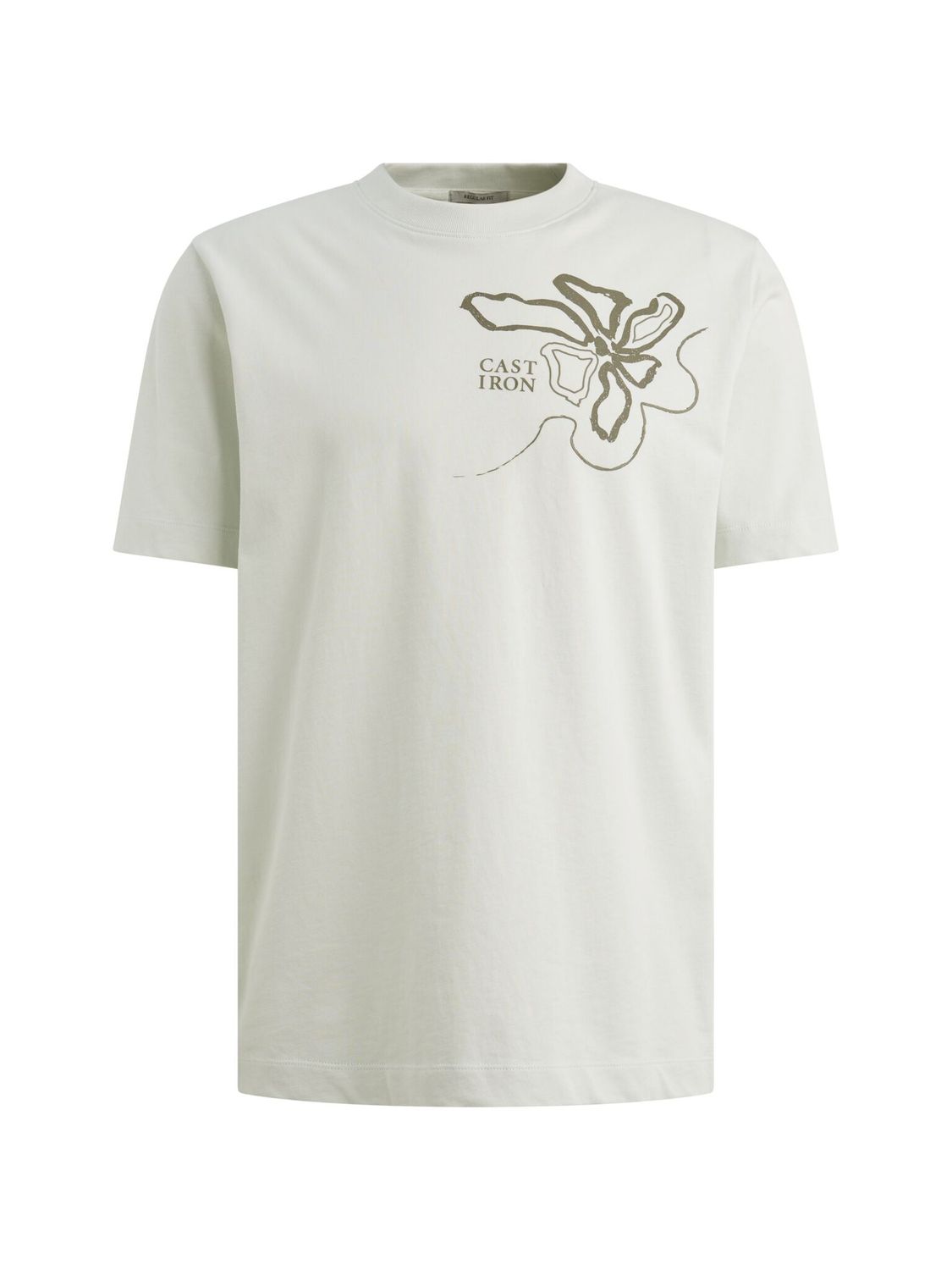 Cast Iron Short sleeve r-neck regular fit si