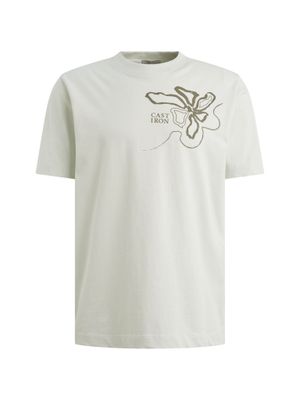 Cast Iron Short sleeve r-neck regular fit si