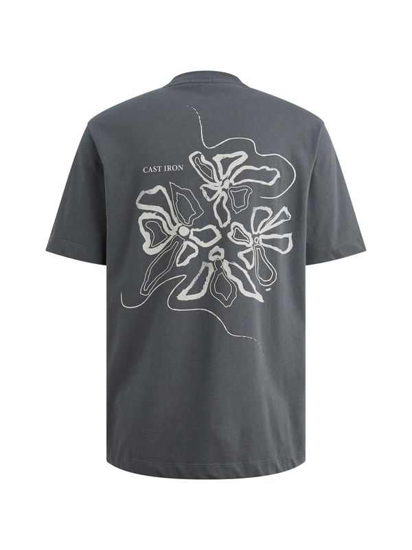 Cast Iron Short sleeve r-neck regular fit si