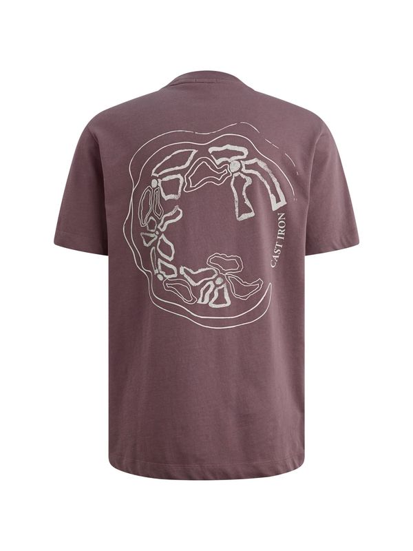Cast Iron Short sleeve r-neck regular fit si