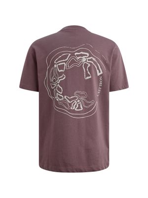 Cast Iron Short sleeve r-neck regular fit si