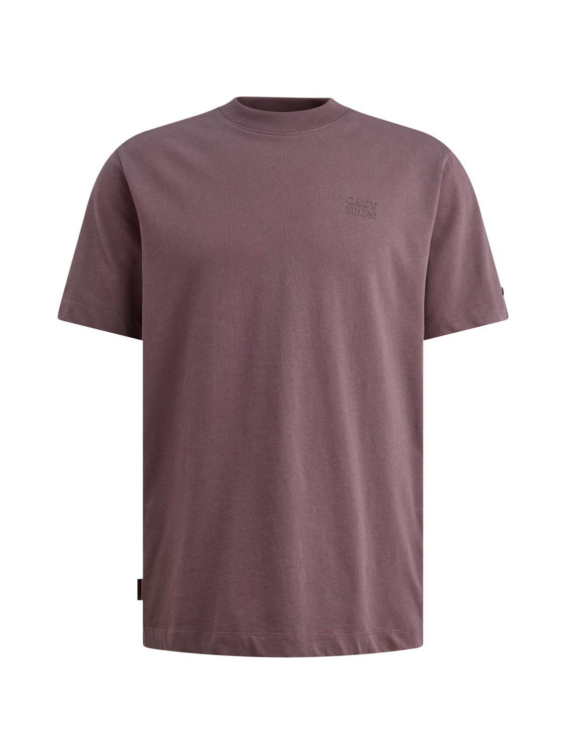 Cast Iron Short sleeve r-neck regular fit si