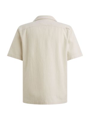 Cast Iron Short Sleeve Shirt Yarn dye struct