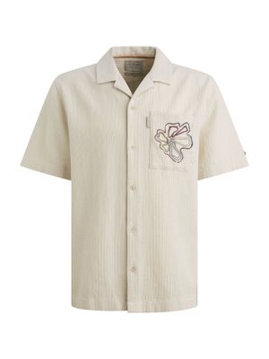 Cast Iron Short Sleeve Shirt Yarn dye struct