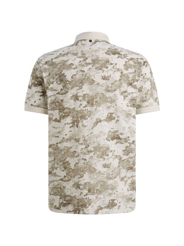 PME Legend Short sleeve polo printed slub jer