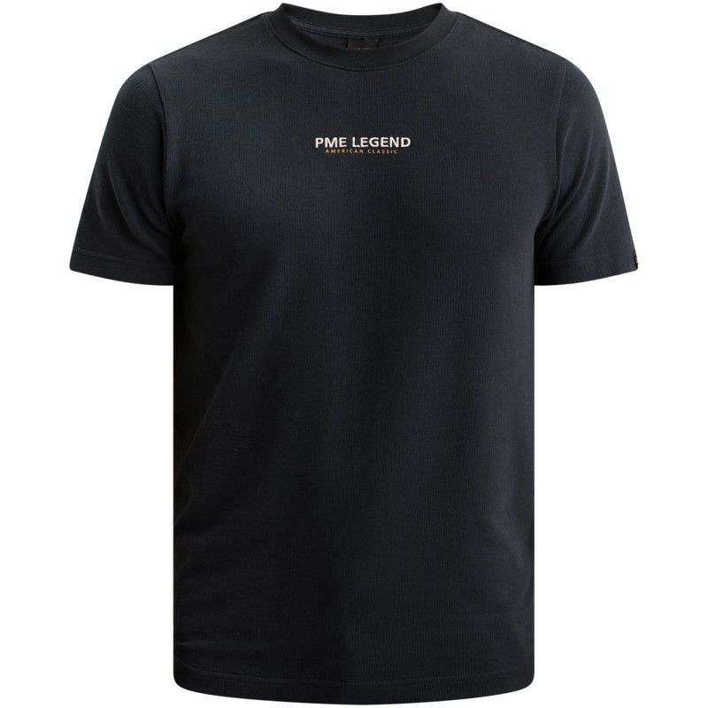 PME Legend Short sleeve r-neck flat waffle je