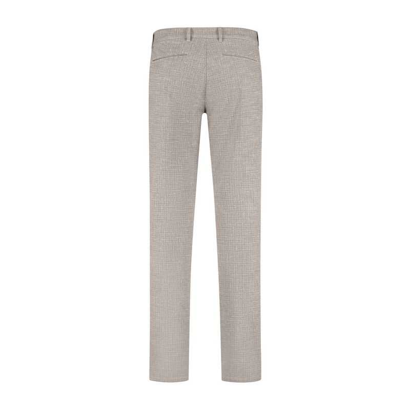 North84 Pleated Chino pepita