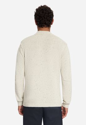 No Excess Pullover Turtle Neck Melange Neps W