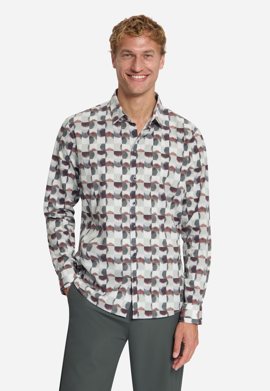 No Excess Shirt Stretch Allover Printed