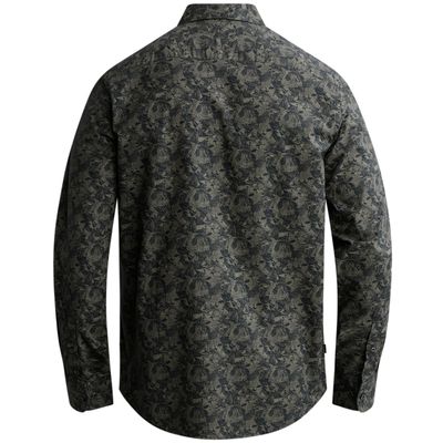 PME Legend Long sleeve shirt Print on poplin