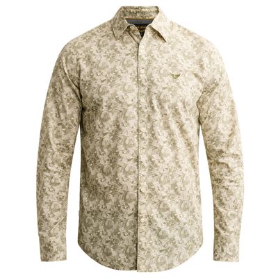 PME Legend Long sleeve shirt Print on poplin