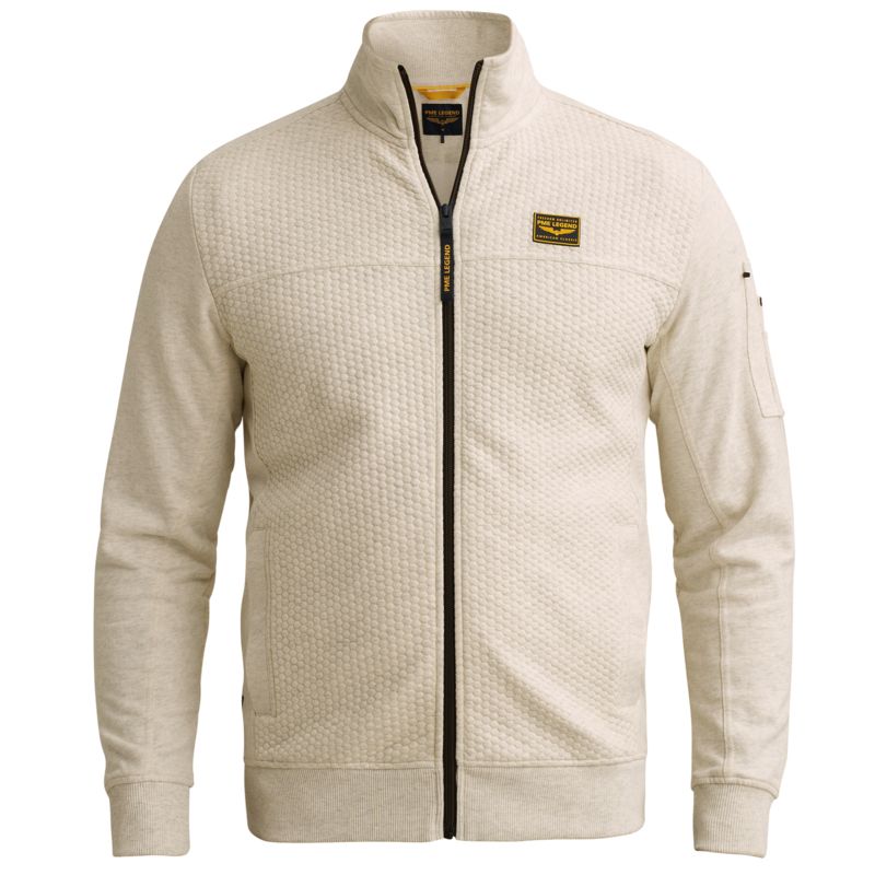 PME Legend Zip jacket jacquard interlock fren