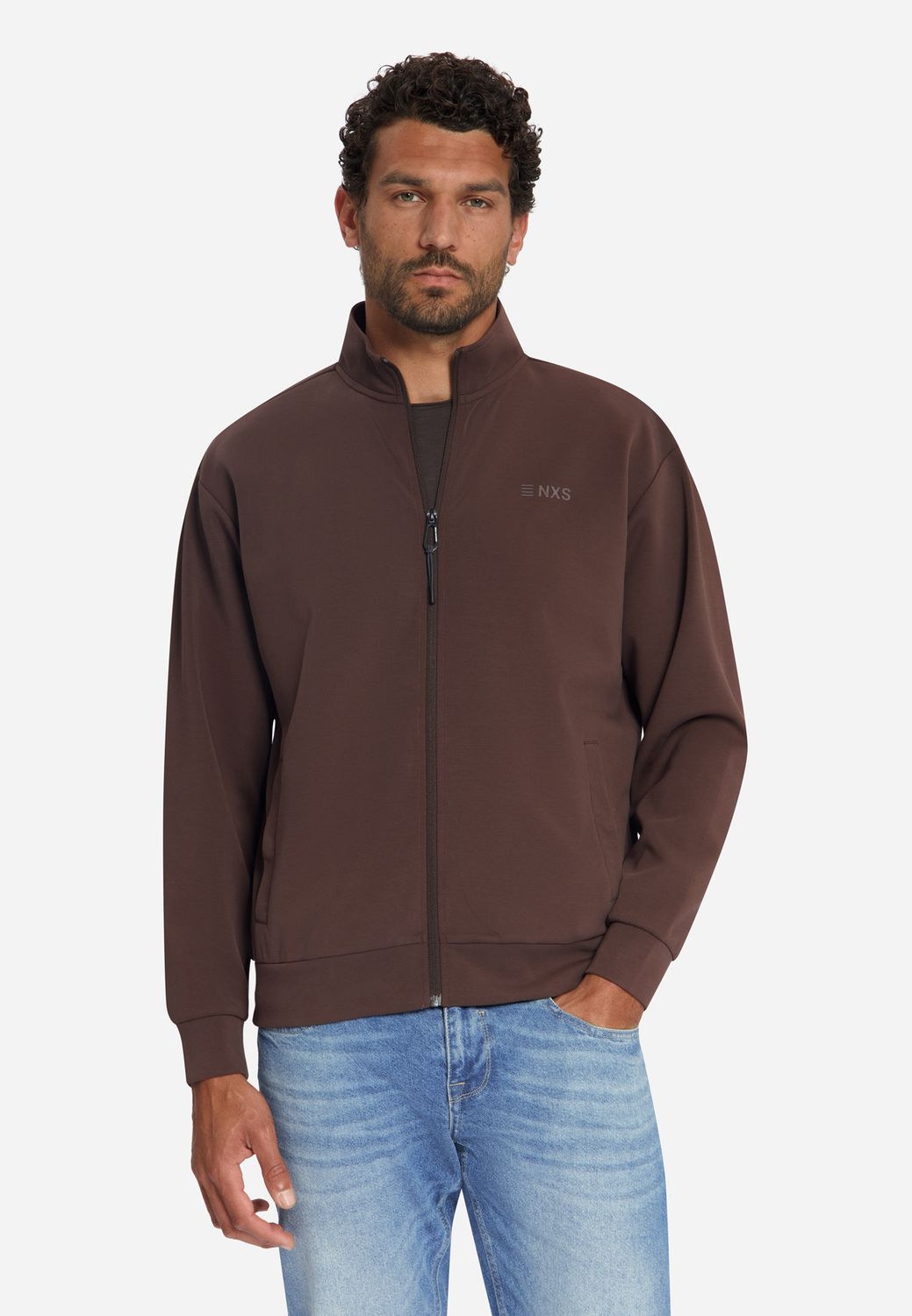 No Excess Sweater Full Zip SU Collar