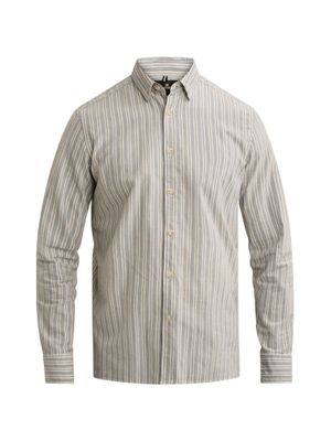 Vanguard Long sleeve shirt Yarn dye Stripe