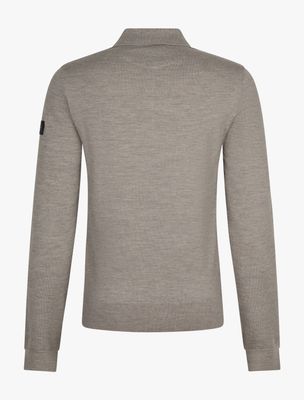 Cavallaro Merino Long Sleeve Polo
