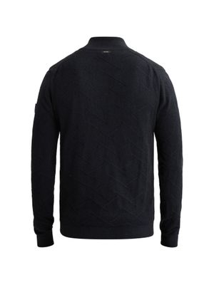 Vanguard Half zip collar cotton mouline