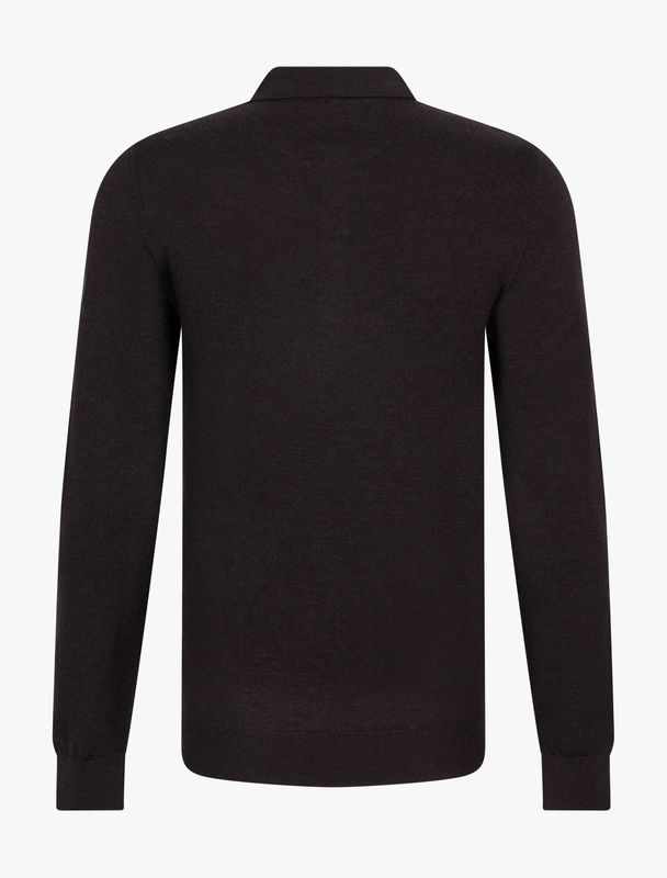 Cavallaro Merino Long Sleeve Polo