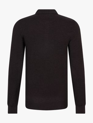 Cavallaro Merino Long Sleeve Polo