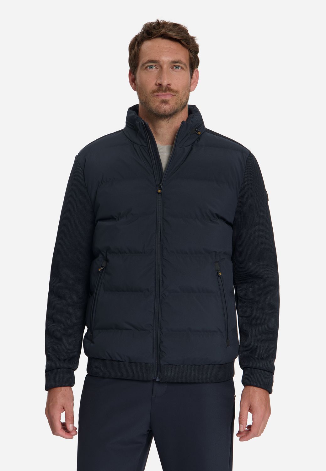 No Excess Jacket Short Fit Sealed Knitted Mix