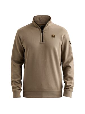 PME Legend Half zip collar interlock jersey