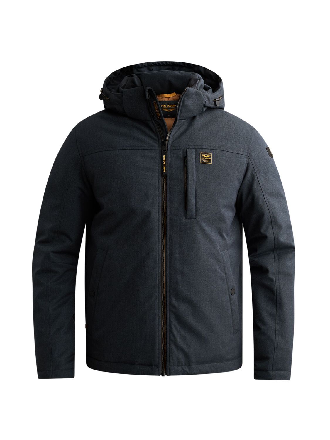 PME Legend Semi long jacket STRATOR Melange T