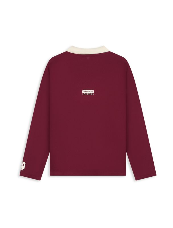 Pure Path Rooted By Friendship Longsleeve Polo