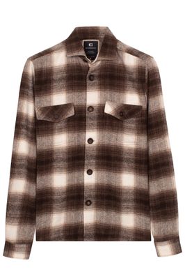Giordano Salerno Overshirt Melange Check