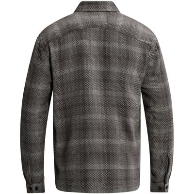 Cast Iron Long sleeve shirt Yarn Dyed Dobby