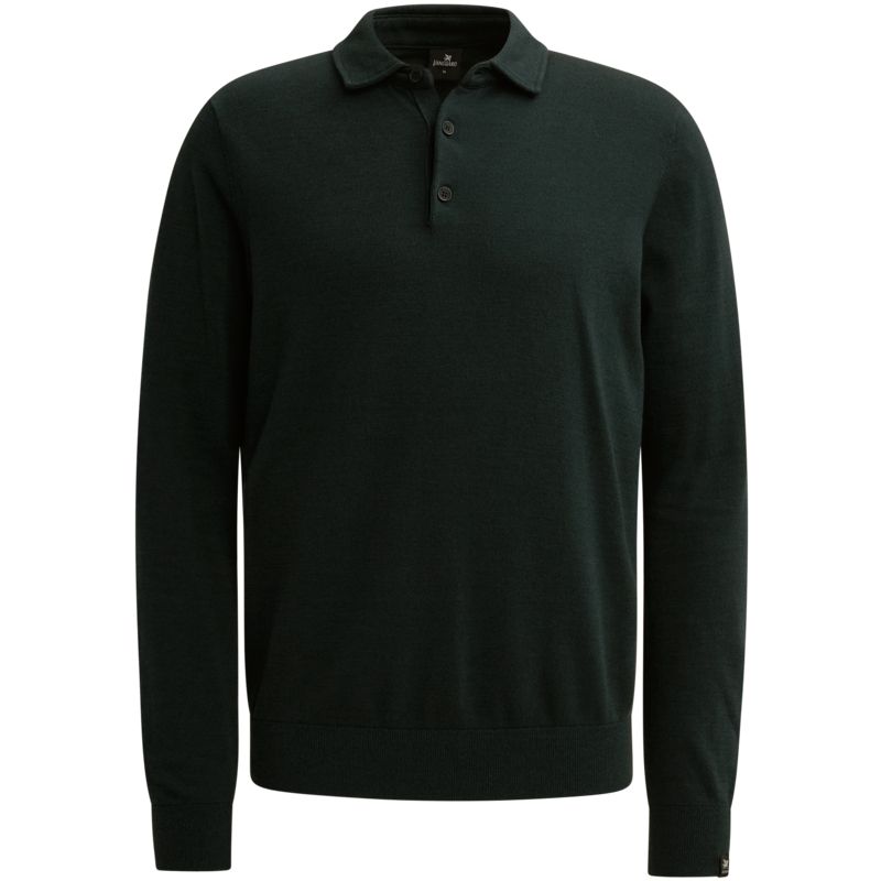 Vanguard Long sleeve polo cotton modal moul