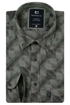 Giordano Dino long sleeve button down Soft br