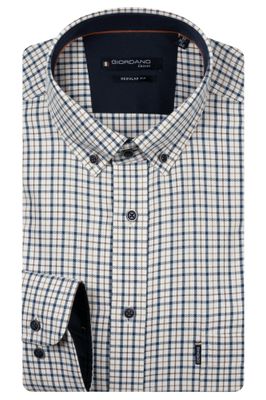Giordano Dino long sleeve button down Soft tw
