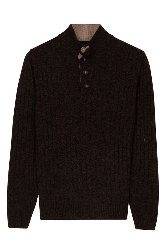Baileys Pullover 1/2 Zip/Buttons Body/Sleeve