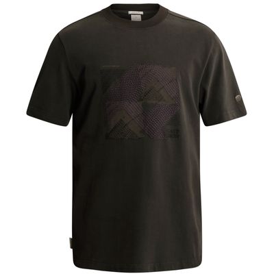 Cast Iron Short sleeve r-neck regular fit pe