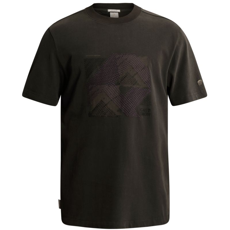 Cast Iron Short sleeve r-neck regular fit pe