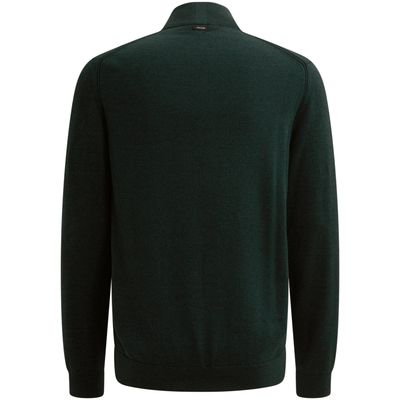 Vanguard Half zip collar cotton mouline