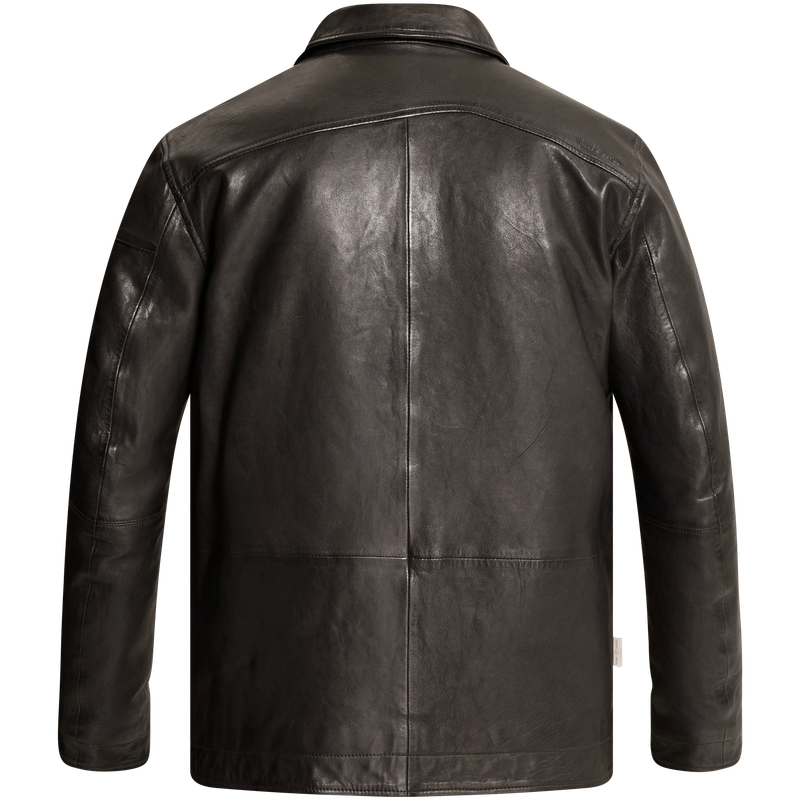 Cast Iron SHORT JACKET SHADED SHEEP Leather
