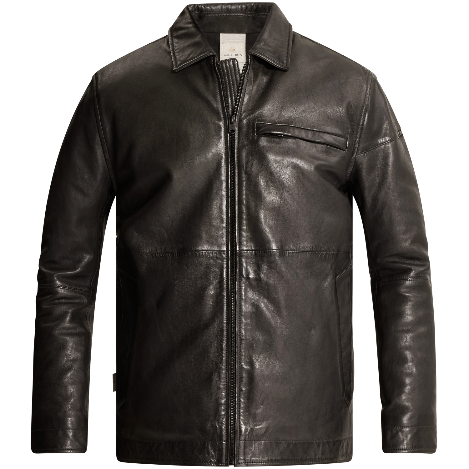 Cast Iron SHORT JACKET SHADED SHEEP Leather