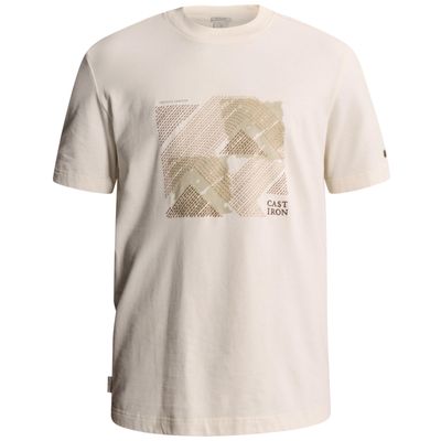 Cast Iron Short sleeve r-neck regular fit pe