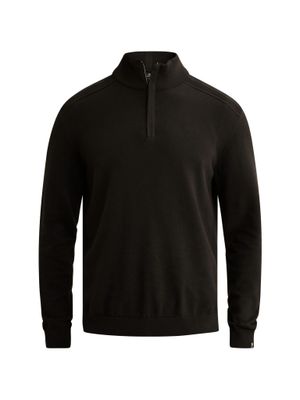 Vanguard Half zip collar cotton mouline