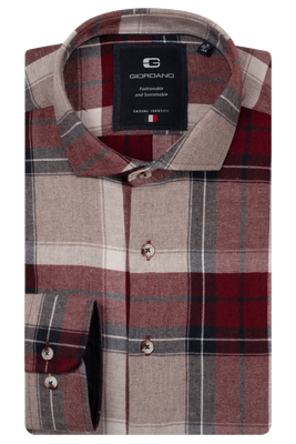 Giordano Row long sleeve semi cutaway Brushed