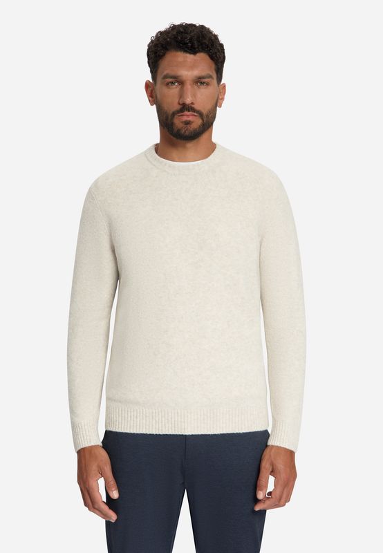 No Excess Pullover Crew Neck Melange Light We