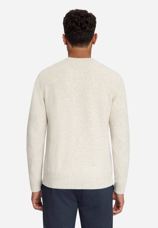 No Excess Pullover Crew Neck Melange Light We