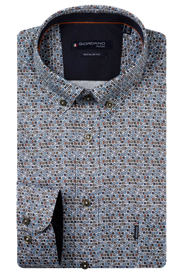 Giordano Dino long sleeve button down Satin s