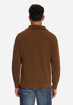 No Excess Pullover Half Zip High Neck Light W