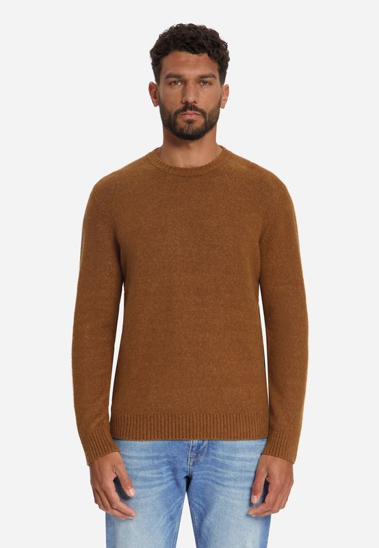 No Excess Pullover Crew Neck Melange Light We