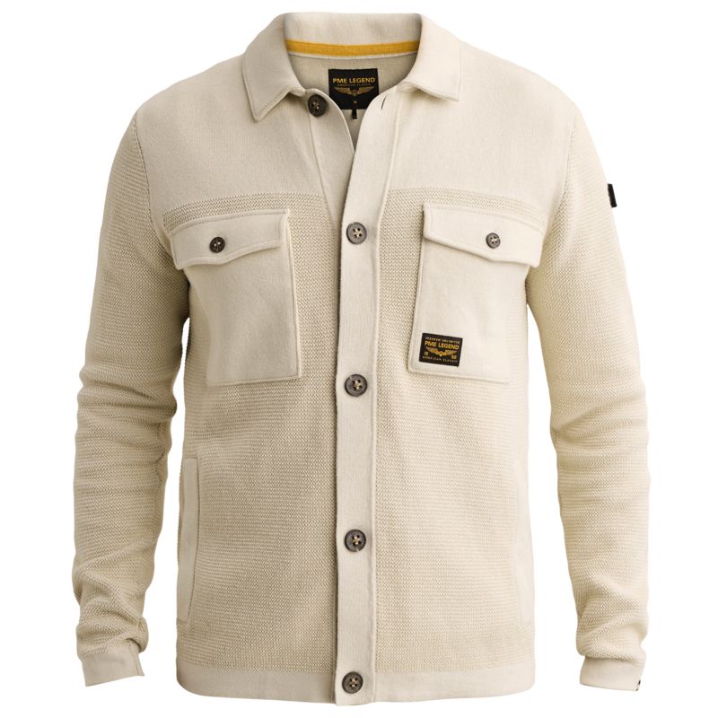 PME Legend Button jacket cotton structure mix
