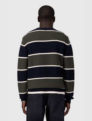 Pure Path Striped Knit Sweater
