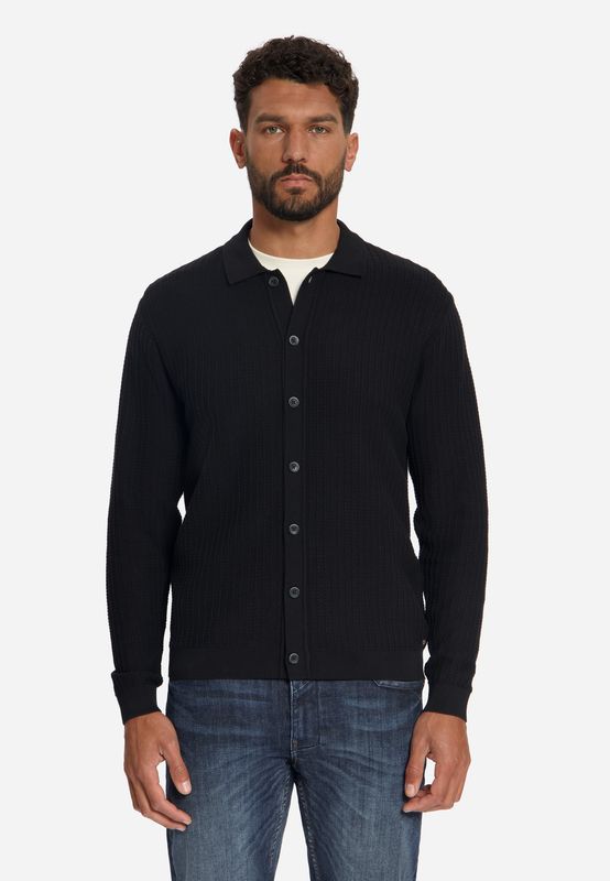No Excess Cardigan Full Button Drop Needle